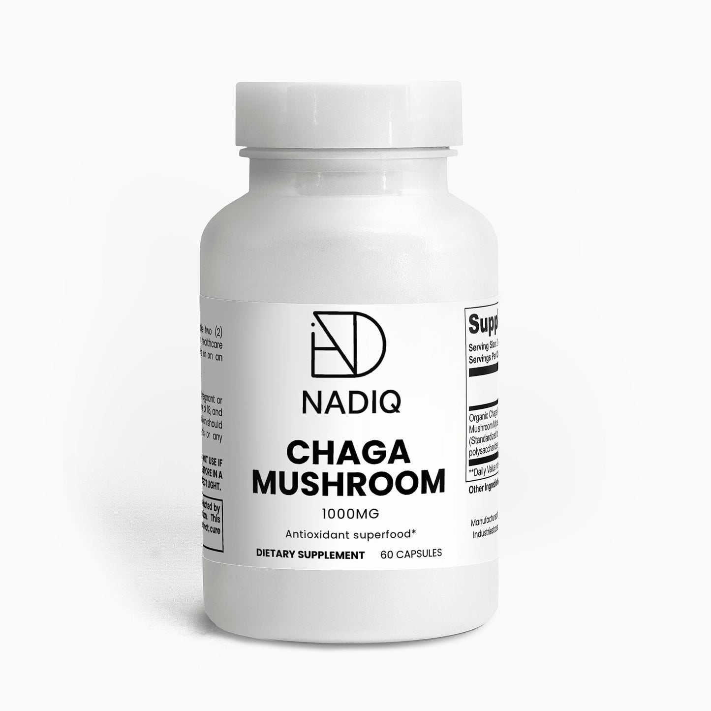Chaga Mushroom Capsules – Immune & Gut Support from Nature