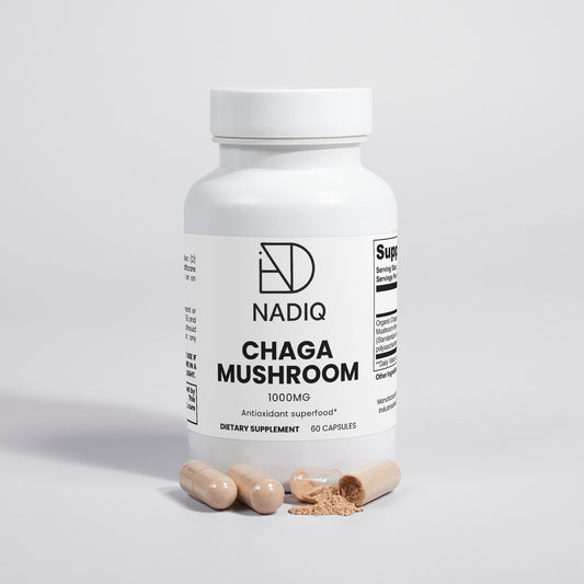 Chaga Mushroom Capsules – Immune & Gut Support from Nature